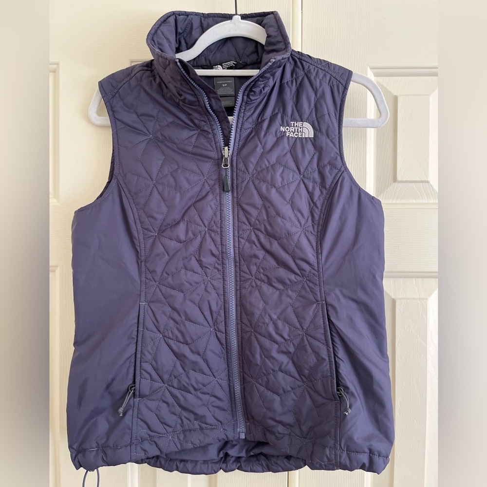 The North Face Dark Purple Hooded Vest